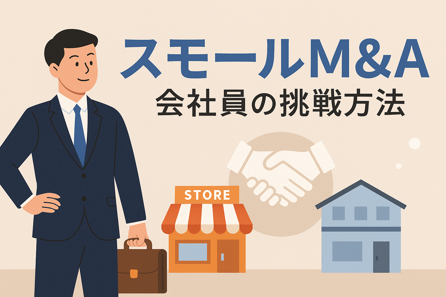 🏢 会社員が“スモールM&A”に挑戦する方法【初心者向けガイド】